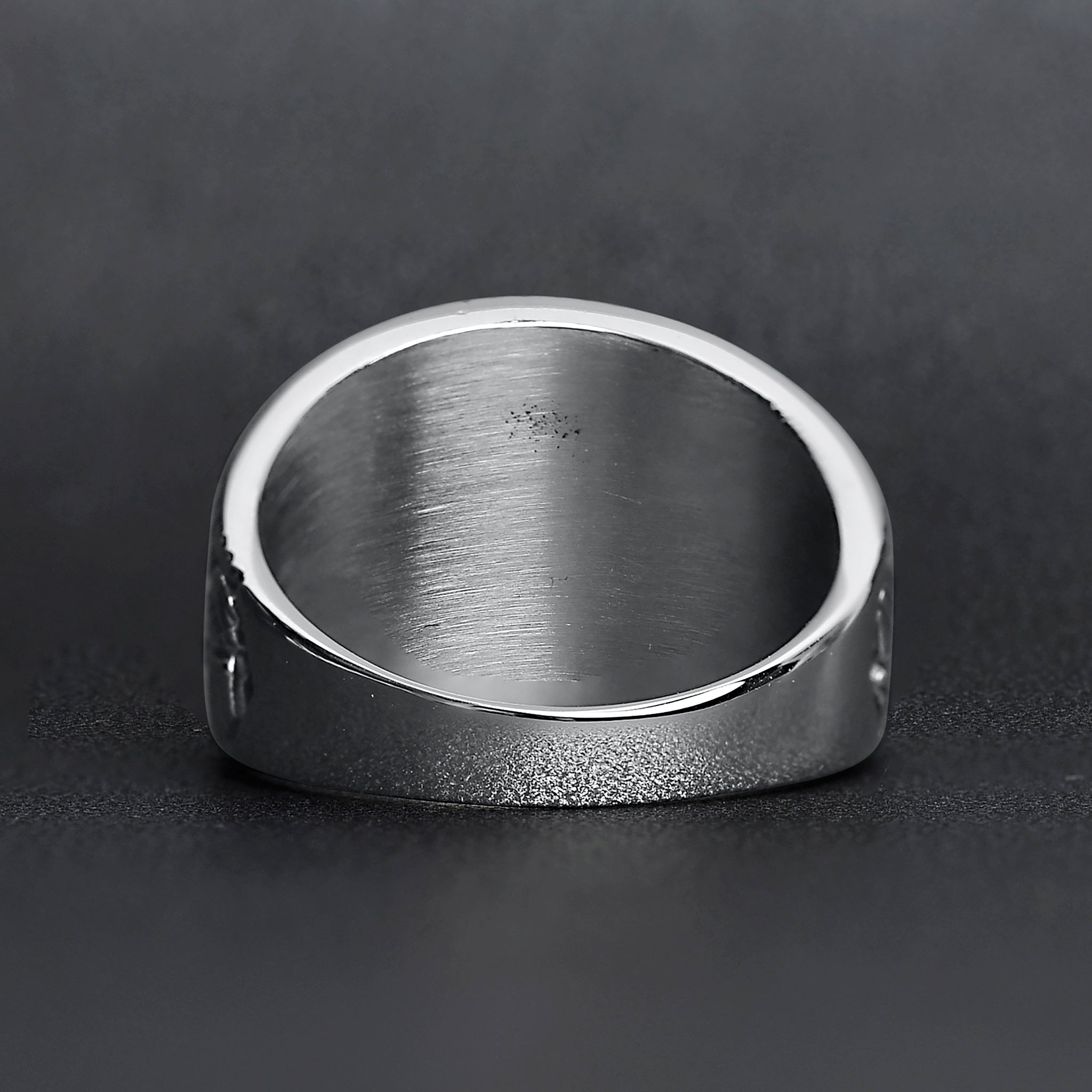 United States Military Black Stone Women's Army Ring
