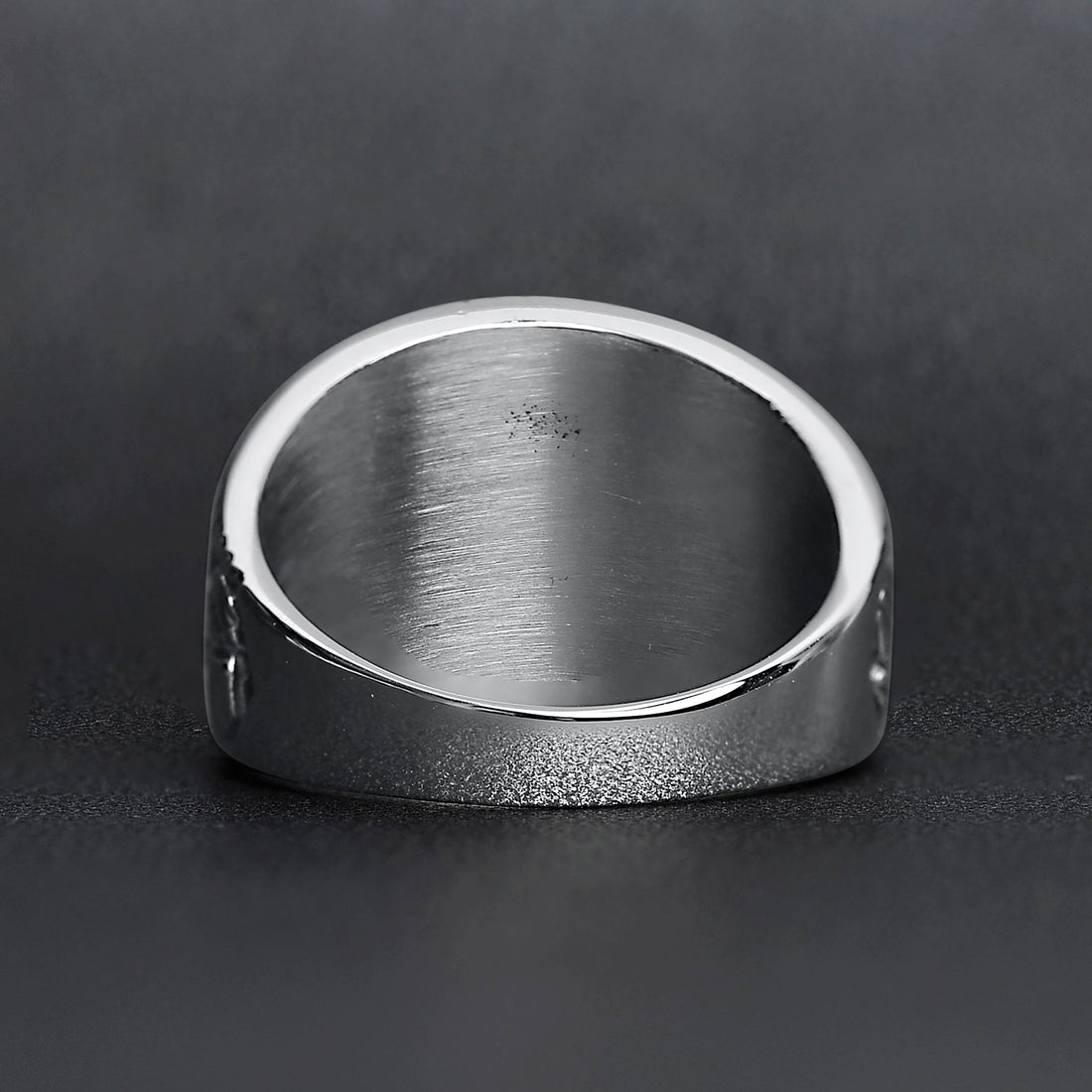 United States Military Black Stone Women's Army Ring